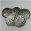 Image 1 : 1890 Morgan Silver Dollar (VG+) Set of 5