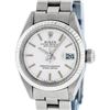 Image 1 : Rolex Ladies Stainless Steel Silver Index Oyster Band 26MM Wristwatch