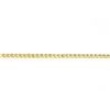 Image 5 : 14K Gold 1.75 ctw Round Fancy Champagne Diamond "S" Link Line Tennis Bracelet