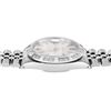 Image 6 : Rolex Mens 36MM Stainless Steel Silver Index Dial 18K Gold Pyramid Diamond Bezel