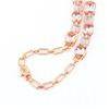 Image 2 : 60.70 ctw Morganite and 1.44 ctw Diamond 14K Rose Gold Necklace