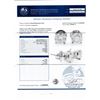 Image 4 : 3.05 ctw H to I COLOR I1 to I2 CLARITY Diamond 18K White Gold Stud Earrings