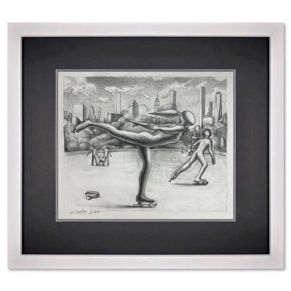 While They Aspire - New York by Kostabi Original