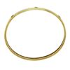 Image 1 : Antique Art Deco Solid 14K TT Gold Sapphire Etched 7.5" Slip On Bangle Bracelet