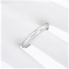 Image 3 : Men's Classic Art Carved 14k White Gold 3.6mm Dome w/ Milgrain Wedding Band Ring