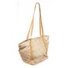 Image 3 : Chanel Beige Canvas CC Camelia Shoulder Bag