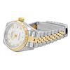 Image 4 : Rolex Ladies Two Tone Quickset White Roman Dial Datejust 26MM With Rolex Box