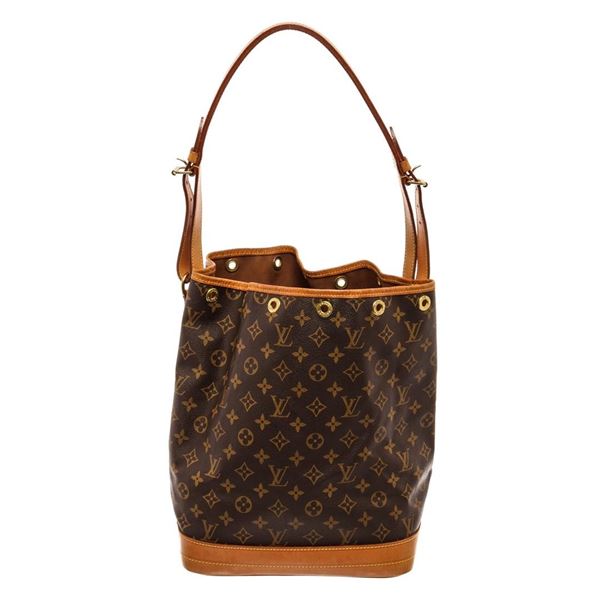 Louis Vuitton Brown Monogram Noe Shoulder Bag