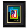 Image 1 : Flag with Heart by Peter Max