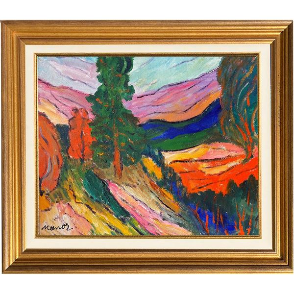 Fauve Landsape by Manor Shadian