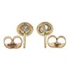 Image 2 : New 14k Rose Gold 0.47 ctw Martini Bezel Round Brilliant Diamond Stud Earrings