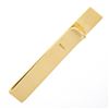 Image 3 : Estate 14k Yellow Gold Cultured Pearl Polished Engraved 1.7" Men's Tie Bar Clip