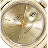 Image 1 : Rolex Mens Two Tone Champagne Index Yellow Gold Fluted Bezel Datejust With Rolex
