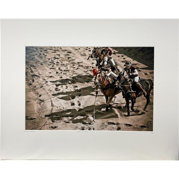 Katrin Riemann Catch The Ball German Beach Polo Sports Horse