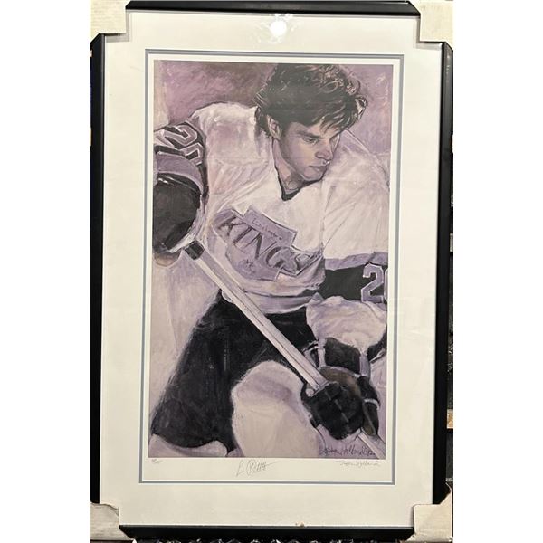 Luc Robitaille NFL Rookie by Stephen Holland