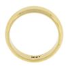 Image 5 : Unisex Classy 14K Yellow Gold 5mm Plain Domed Polished Stack Wedding Band Ring