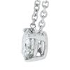 Image 3 : New 14K Gold.55 ctw Round Brilliant Diamond Solitaire Pendant w/ Adjustable Chai