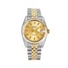 Image 2 : Rolex Mens Two Tone 36MM Champagne Index Datejust With Rolex Box