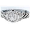 Image 7 : Rolex Ladies Stainless Steel Silver Roman 26MM Wristwatch Jubilee Band