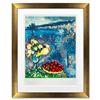 Image 1 : Fruits Et Fleurs Devant La Mer by Chagall (1887-1985)