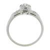 Image 2 : Vintage Jabel 18k Gold GIA 0.57 ctw European Diamond w/ Accents Engagement Ring