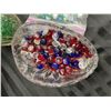 Image 2 : LARGE ASSORTMENT OF DECORATIVE ROCKS AND MARBLES