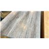 Image 2 : 30X48X30"H LAMINATE TABLE WITH METAL LEGS X 2 (ONE HAS A BROKEN LEG)