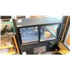 Image 2 : FOGAL DISPLAY FRIDGE. CURVED GLASS FRONT. ACCESS DOORS AT REAR. 49WX49"H. NO CONTENTS.