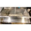Image 2 : BAR ICE SINK WITH TROUGH. 36"W