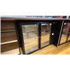 Image 1 : BEVERAGE-AIR GLASS DOOR REFRIGERATOR. 48WX36H. MODEL BB48GY-1-B
