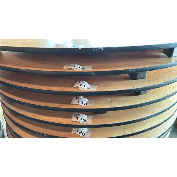 5' DIAMETER FOLDING BANQUET TABLE