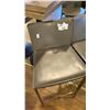 Image 1 : GROUP LOT OF 6 ITALDESIGN UPHOLSTERED BAR STOOLS. THESE COULD USE REUPHOLSTERY