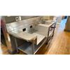 Image 1 : SS SINK STATION. 82X30"