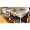 Image 3 : SS SINK STATION. 82X30"