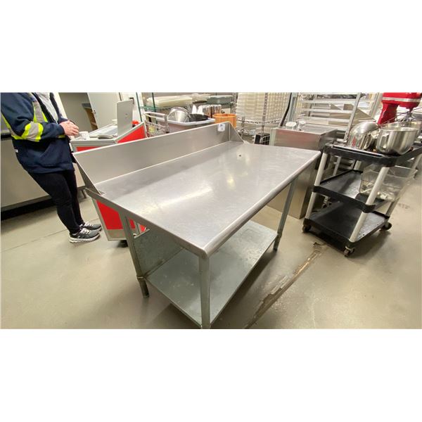 48X30" SS PREP TABLE