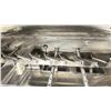 Image 8 : CMA CONVEYOR DISHWASHER MODEL EST44. 64" LONG, INCLUDES INFLOW AND OUTFLOW TABLES.