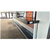 Image 1 : 24' 6" COMPLETE BAR WITH QUARTZ COUNTERTOP, FOOT RAIL, 8 TAP DRAFT TOWER. INCLUDES 35" ICE SINK, 30"