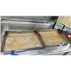 Image 2 : 2 X DEEP BAKING PANS - 24" X 18".