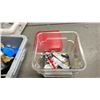 Image 2 : BIN WITH ASST TEMP MONITORS, PROBES, GAUGES APPROX 9 MEAT/FOOD PLUS FRIDGE/FREEZER THERMOMETERS