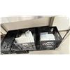 Image 2 : 4'W METRO RACK WITH CONTENTS. LARGE GROUP OF ASST FOOD STORAGE CONTAINERS. VARIOUS SIZES.