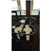 Image 1 : ROLLING CAMBRO WITH APPROX 130 DINNER PLATES AND APPROX 90 SIDE PLATES- BRAND IS BROWNE