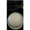 Image 2 : CRATE OF BROWNE BRAND DINNER PLATES-APPROX 20 PLATES