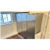 Image 1 : STAINLESS STEEL STORAGE CABINET. UNIVERSAL STAINLESS. ON WHEELS 66X26X70"H