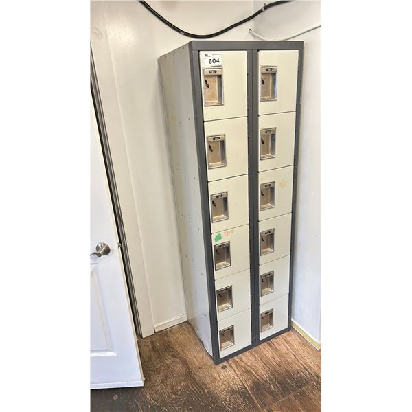 SET OF 12 SMALL LOCKERS