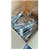 Image 8 : 5 BINS WITH HUNDREDS OF MATCHING KNIVES, SMALL AND LARGE SPOONS, LARGE AND SMALL FORKS. AT LEAST 30
