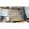 Image 2 : LARGE GROUP OF ASST MUFFIN TINS, MINI MUFFIN TIN AND PASTRY MOLDS. SILICONE AND METAL. 11 STANDARD
