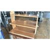 Image 3 : GROUP LOT 3 ITEMS CUPCAKE DISPLAY RACK 25"H, STORAGE RACK ON WHEELS 36"H,