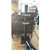 Image 1 : WOOD CEREMONY RECEPTION SIGN, WOOD RECEPTION SIGN, 2 SMALL EASELS, LG EASEL, LARGE TRIPOD (WHITE),