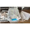 Image 8 : 7+ TOTES ASST GLASS DECOR ITEMS. VASES, MIRRORS, GLASS PITCHERS ETC