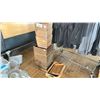 Image 1 : GROUP OF WOOD TRAYS, BOXES, ETC